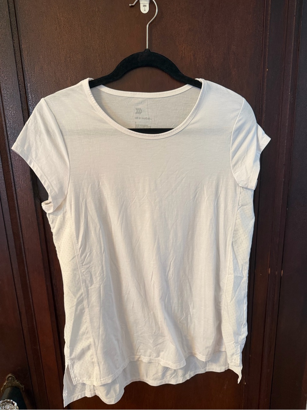 All In Motion Women’s White Short Sleeve Tee